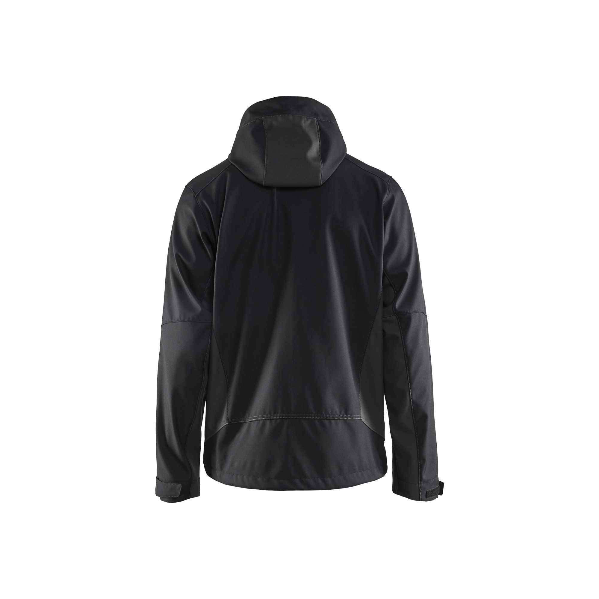 BLAKLADER 47532516 Softshell Jacket with Hood Softshell Work Jacket MEN - Water Repellent